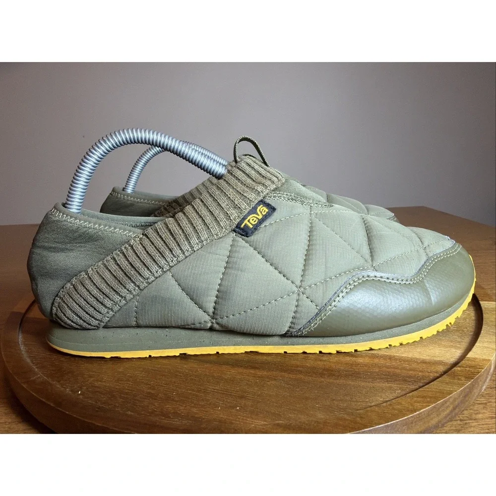 Teva Mens ReEmber Ember Moc Dark Olive Slip On Shoes 1125472 US 8